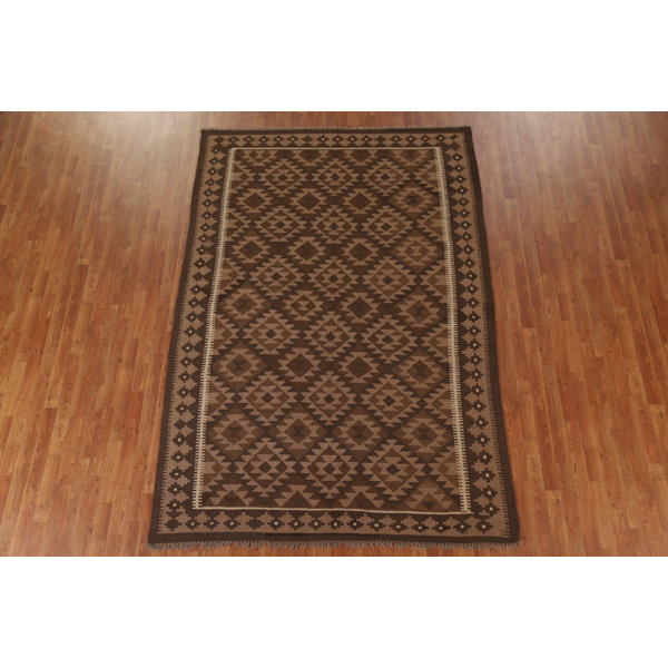 Rug Source Outlet Geometric Handmade Flatweave Rectangle 6'6" x 9'7